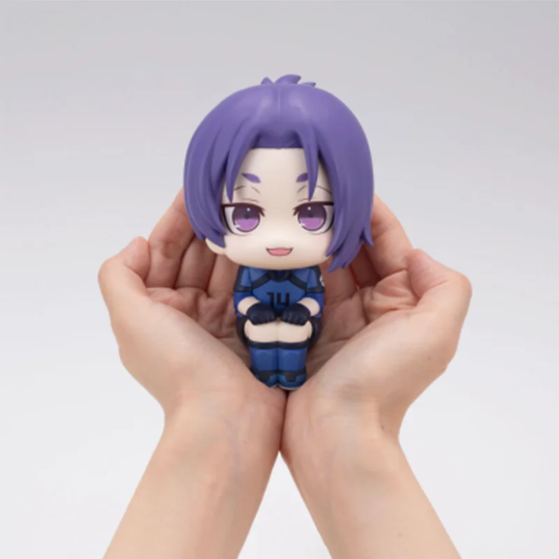 【أصلي 100%】قفل أزرق من MegaHouse - Mikage Reo - Look Up Nihondaihyou-sen Ver. مجموعة سلسلة نموذج شخصية كرتونية Kawaii