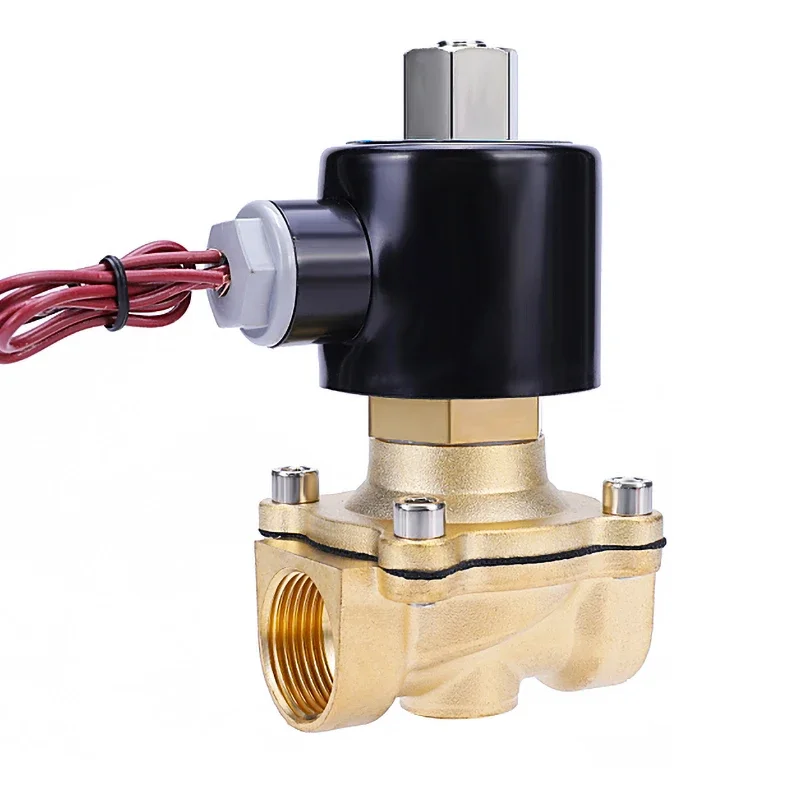 

3/4'' Brass Normally Open Solenoid Valve 24V 12V 220V 110V Water/Gas Solenoid Valves