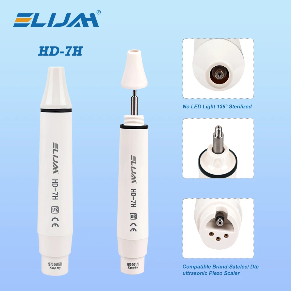 CYB013 Denspay Dental Ultrasonic Piezo Scaler Handpiece Dental LED Handle Fit for EMS WOODPECKER UDS SATELEC DTE Without Cable