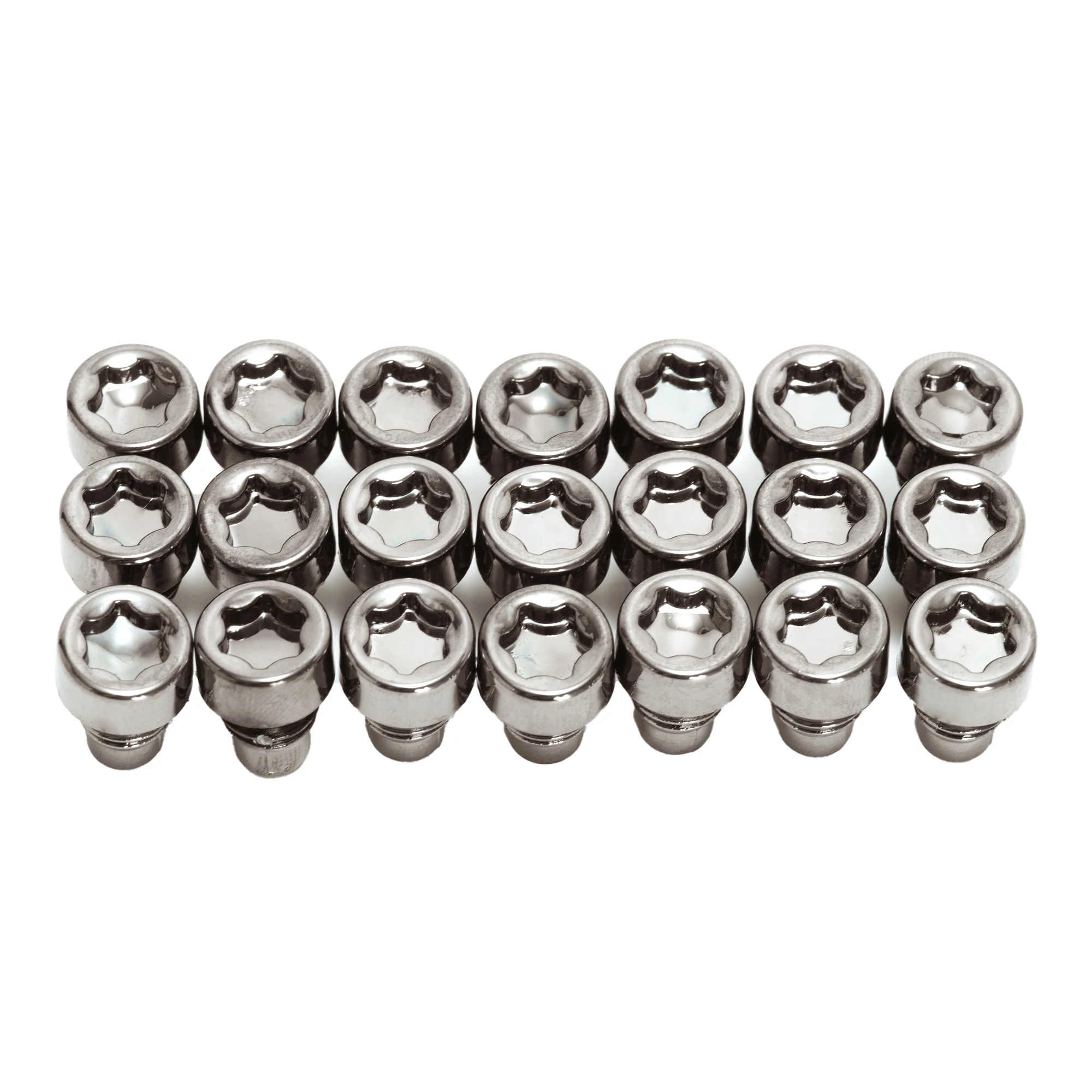 CFPerformance 25/100 Stück 7mm/0,28" Radkappen-Schrauben Universal für Nieten, Muttern, Felgen, Auto-Styling-Tuning-Zubehör – Detail 7