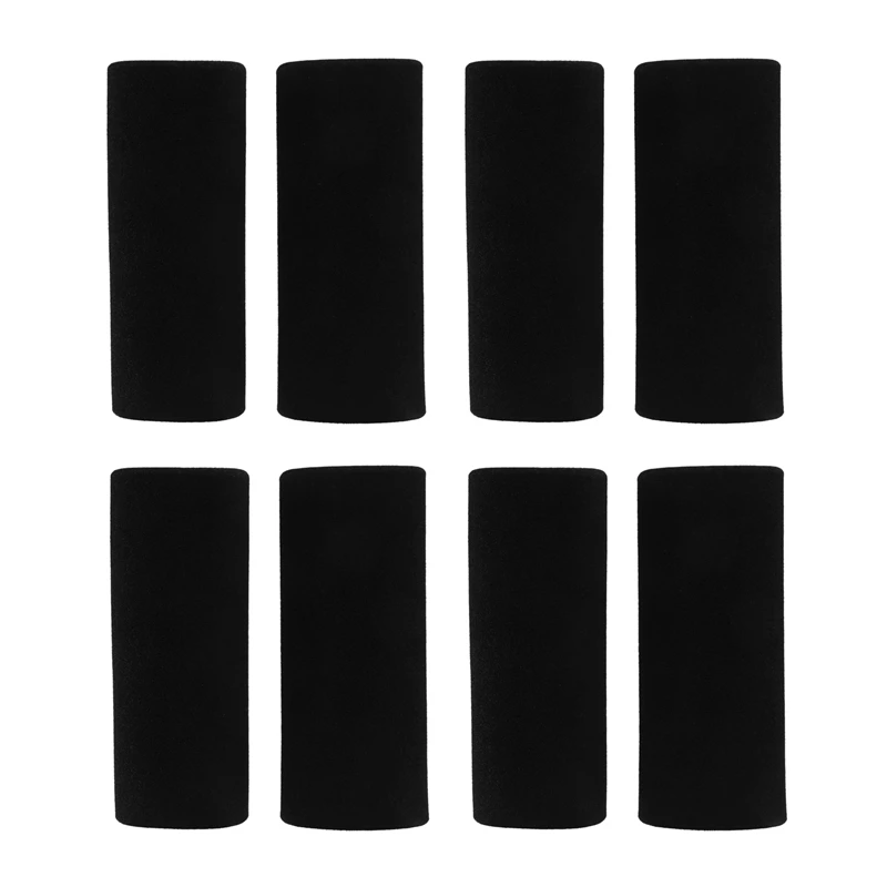 8PCS Motorcycle Slip-on Foam Anti Vibration Comfort Handlebar Grip Cover Applicable Sleeve Inner Diameter 2.7-3.0 CM