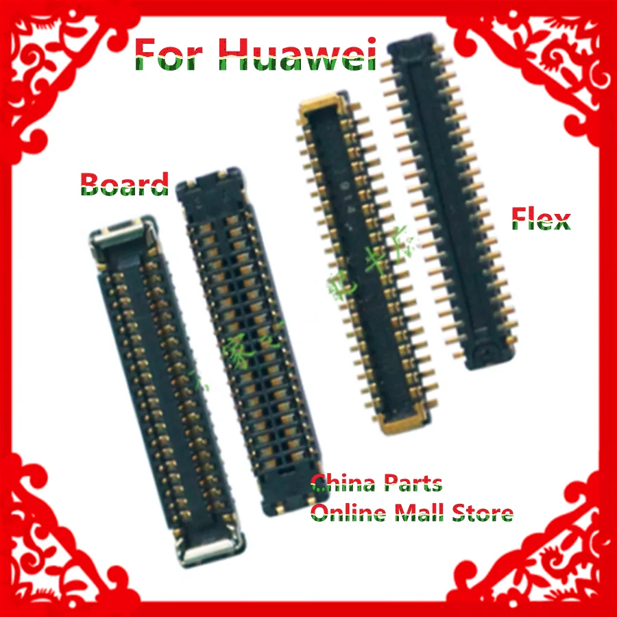 Play Inline connector cable on motherboard Flex Honor  7X  7S Y9 10-100Pcs/Lot For Huawei Holly 4 8 Plus 8Plus