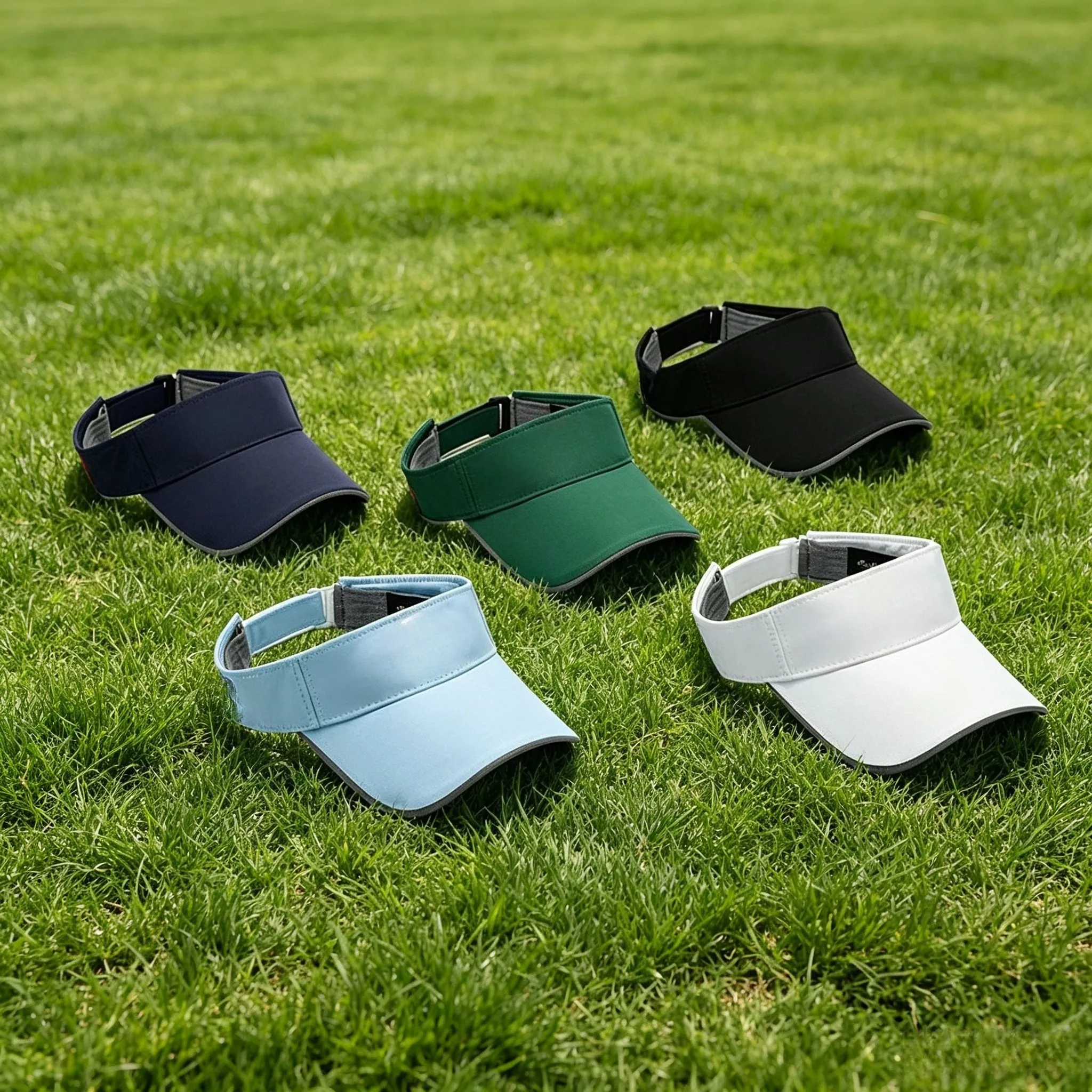 Stylish Empty Top Golf Visor Hat Summer Outdoor Breathable Sunscreen Sports Cap Golf Supplies