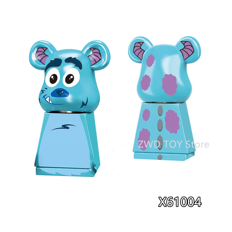 DIY Violence Bear Toy Building Blocks  Collectible Model Mini Action Figures Bricks Educational Toys For Kids Christmas Gifts
