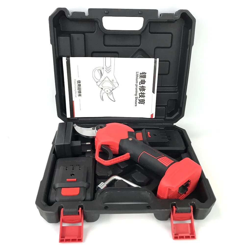 مقصات تشذيب البطارية أدوات الحدائق مقصات التقليم الكهربائية بدون فرش