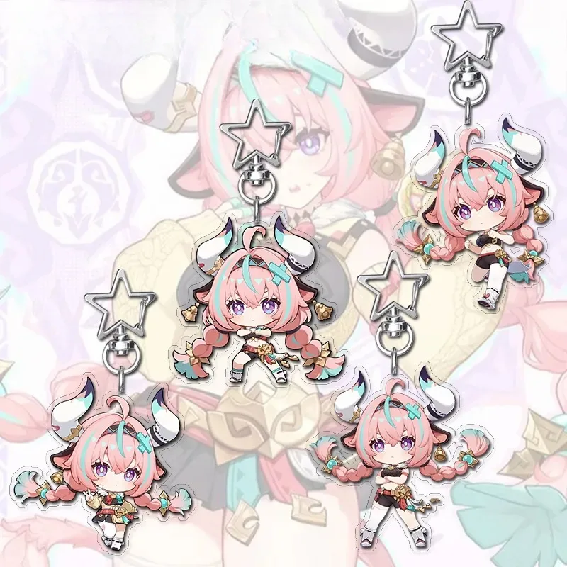 Parrucca cosplay Varesa Gioco Genshin Impact Parrucche per giochi di ruolo 81 cm Capelli lunghi rosa Accessorio per capelli resistenti al calore per regalo da donna