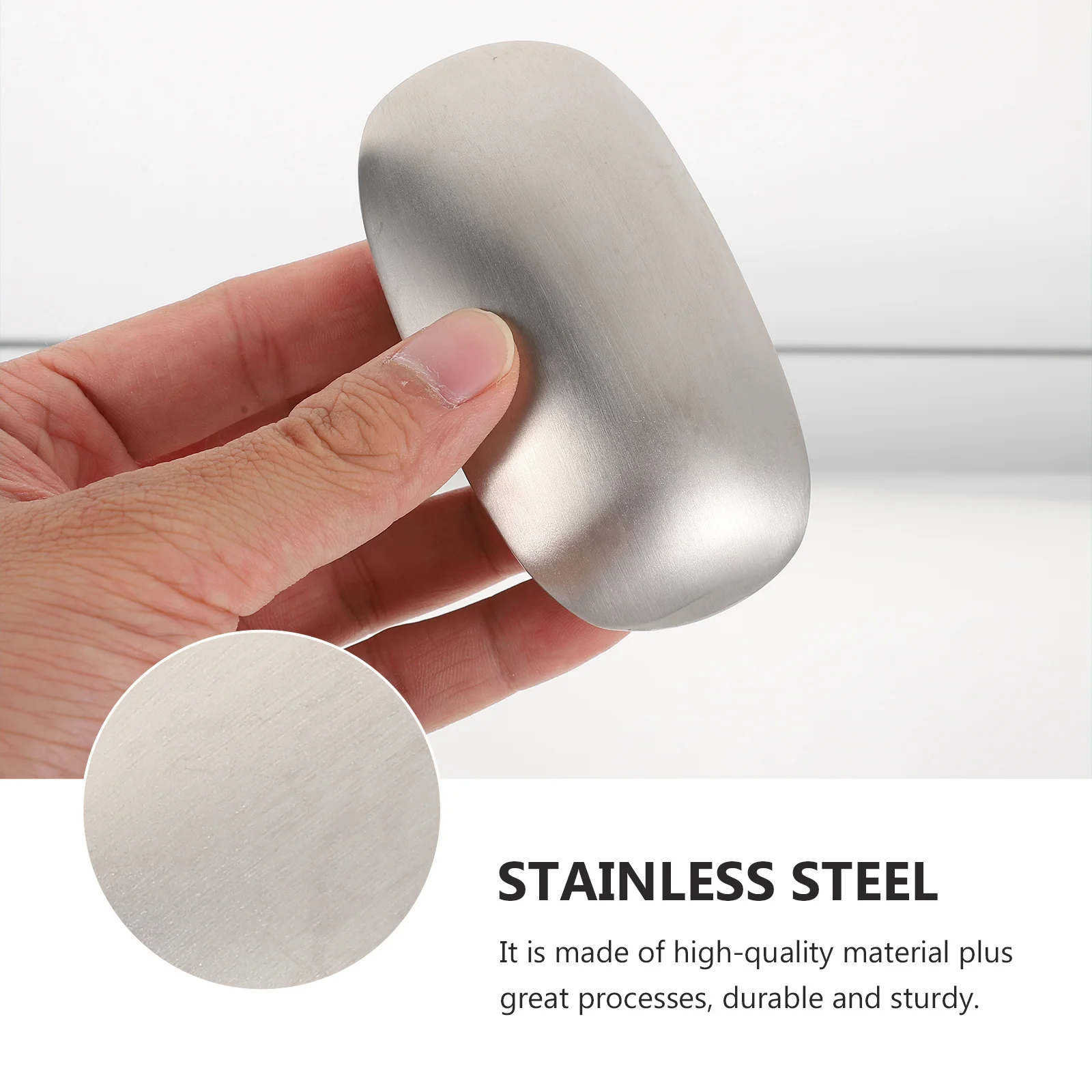 1 قطعة الفولاذ المقاوم للصدأ الصابون إزالة الروائح الكريهة بار للطبخ مزيل رائحة الأيدي الأسماك البصل استخدام رائحة أداة #4