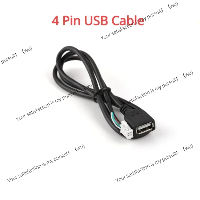 Universal 6-pin USB cable, 4-pin USB cable for automotive multimedia players