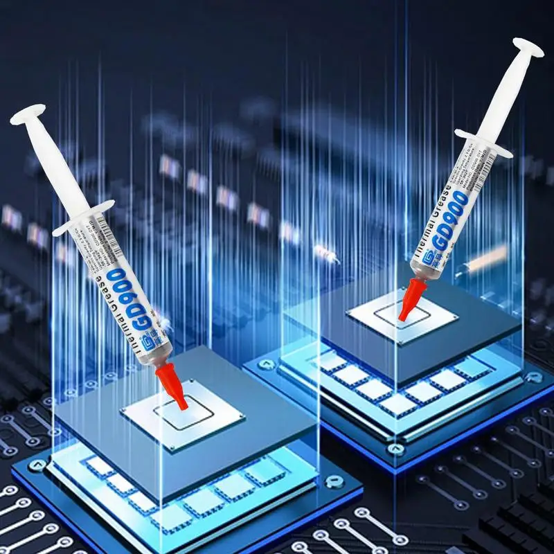 Thermal Conductive Grease GPU Thermal Paste Non-Conductive Heatsink Paste for CPU GPU High-Performance CPU Coolers Heat Grease
