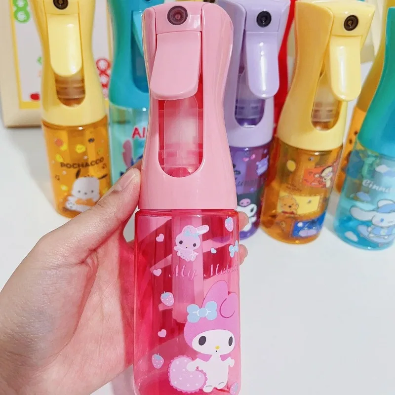 Sanrio New Hello Kitty Kuromi My Melody Cinnamoroll Kawaii Anime Cartoon Watering Can Kitchen Transparent Portable Compact Cute view 4