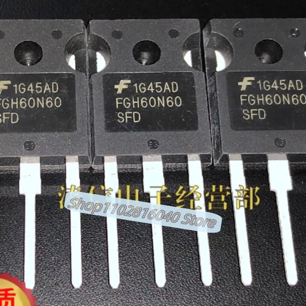 10PCS/Lot FGH60N60SFD  TO-247 600V60A  Best Quality Imported Original Spot