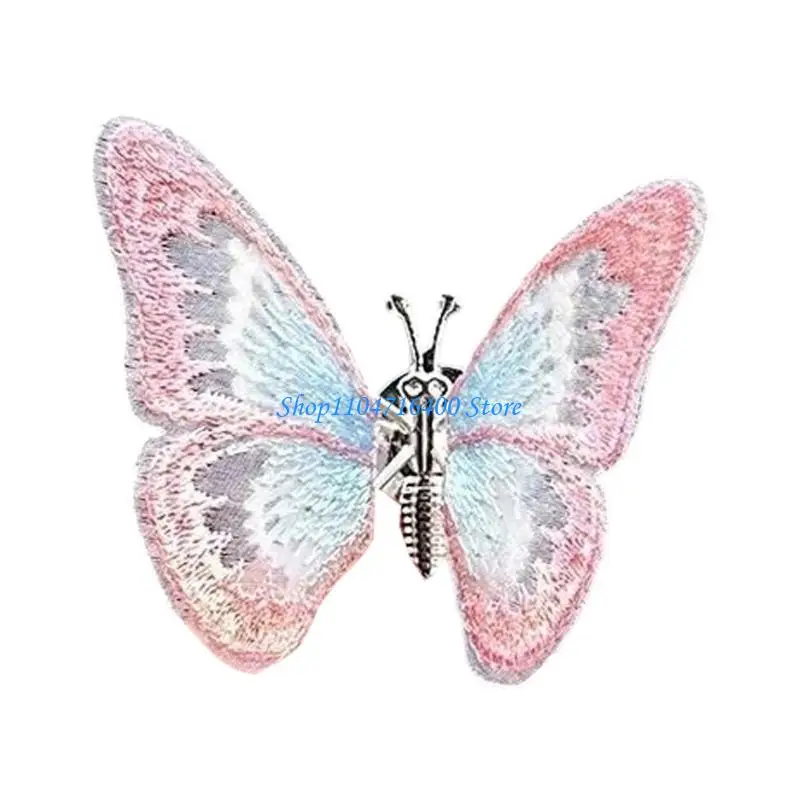 

y1gd Dynamic Wind Activated Butterfly Dashboard Ornament With Realistic Flapping Motion ABS Car Accessory For Women