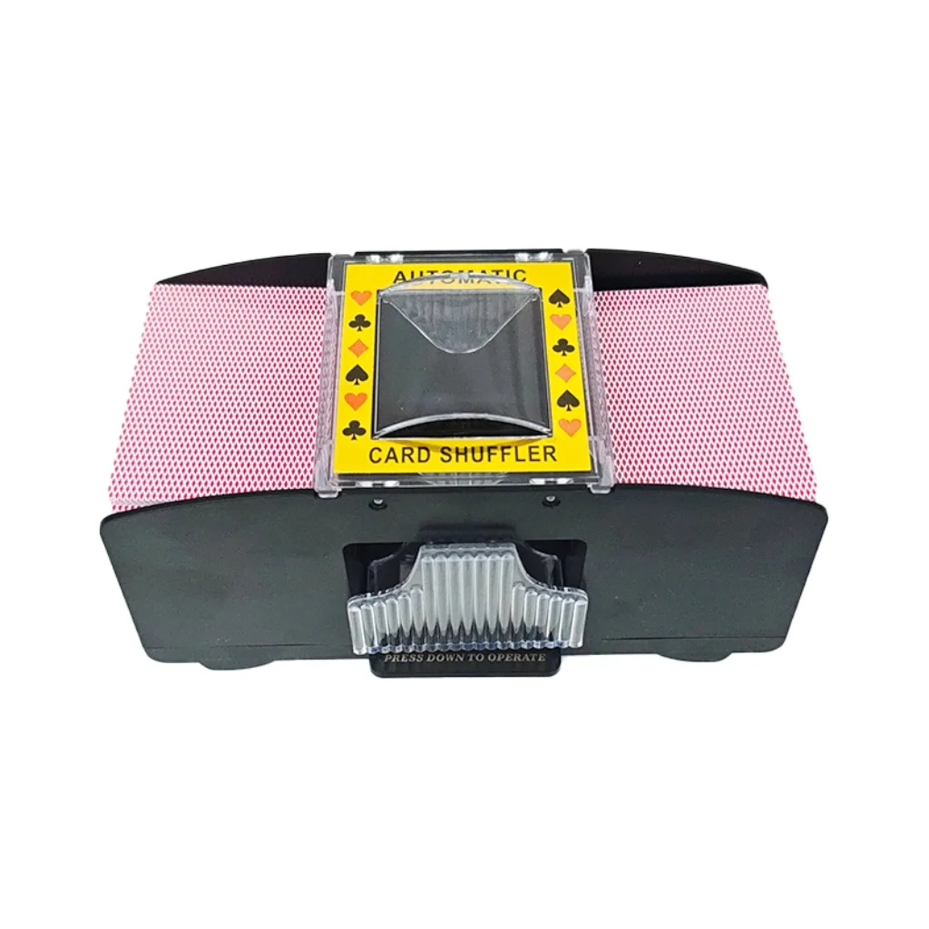 card shuffler that works with sleeves 6-Deck Battery ** New Version 3D Printed Sleeved Card Shuffler: