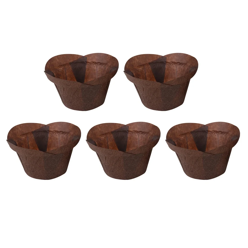

50Pcs 50mm Baking Cups Cupcake Liners Paper Lotus Style Muffin Cake Cup for Bakeries Parties Birthdays Weddings Picnics