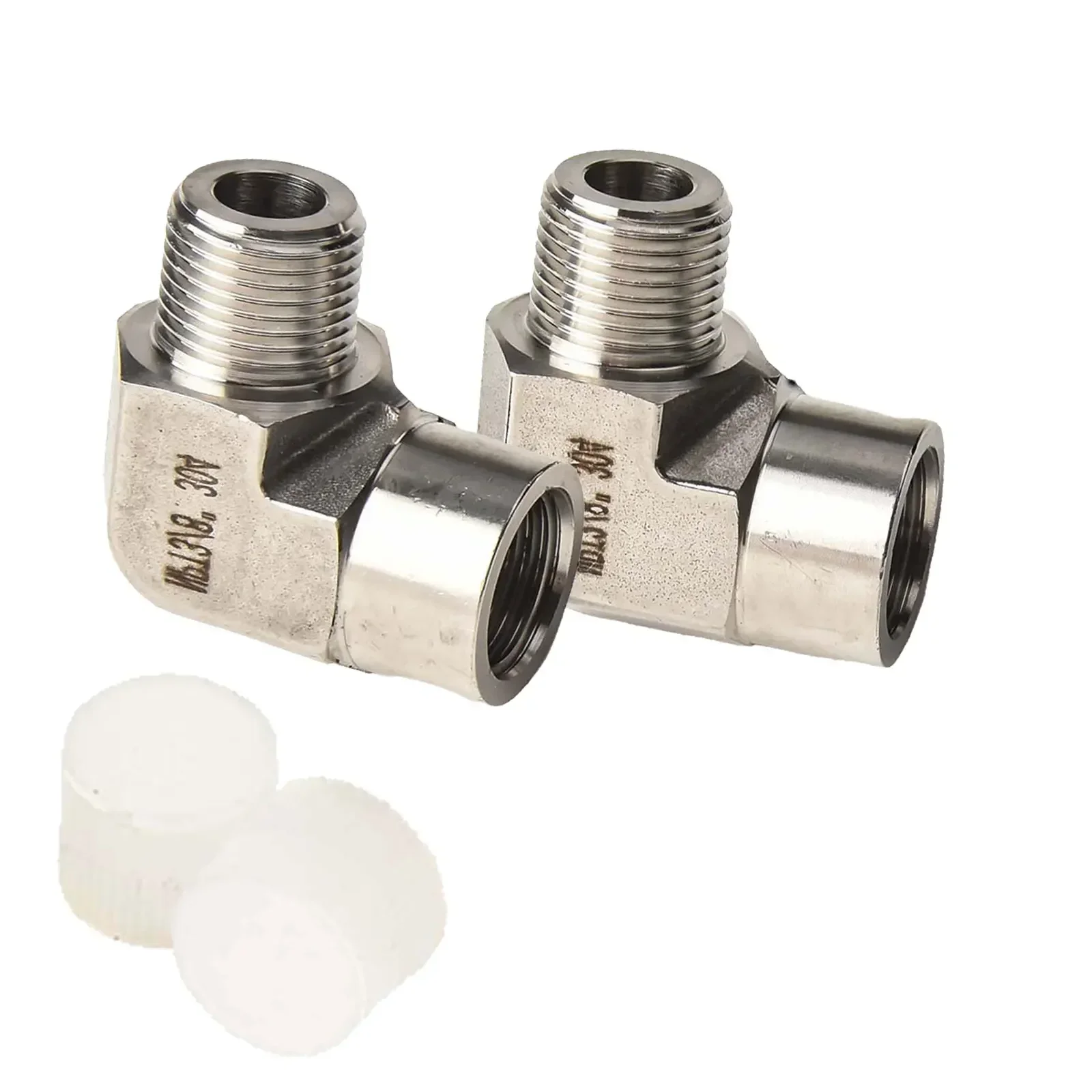 

Для соединительных труб Колено 3/8 NPT Колено из нержавеющей стали Высококачественный материал Максимальное давление 2800 фунтов на квадратный дюйм