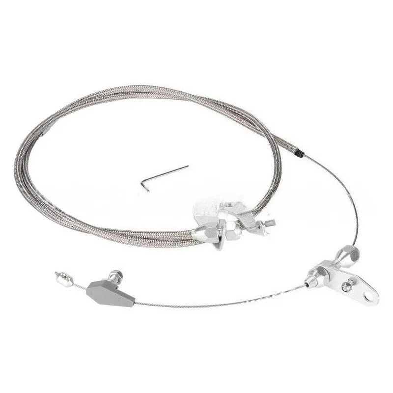 Glb For C4 Gearbox Car Stainless Steel Gearbox Throttle Cable Accelerator Cable 1Pcs