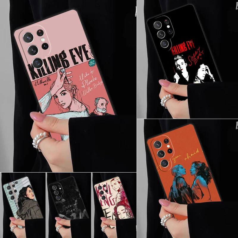 killing Eve Sorry Baby Phone Case For Samsung Galaxy S25 S24FE S23 S22 S21FE S20 S10 Plus Ultra Note20 10Pro Soft Black Cover