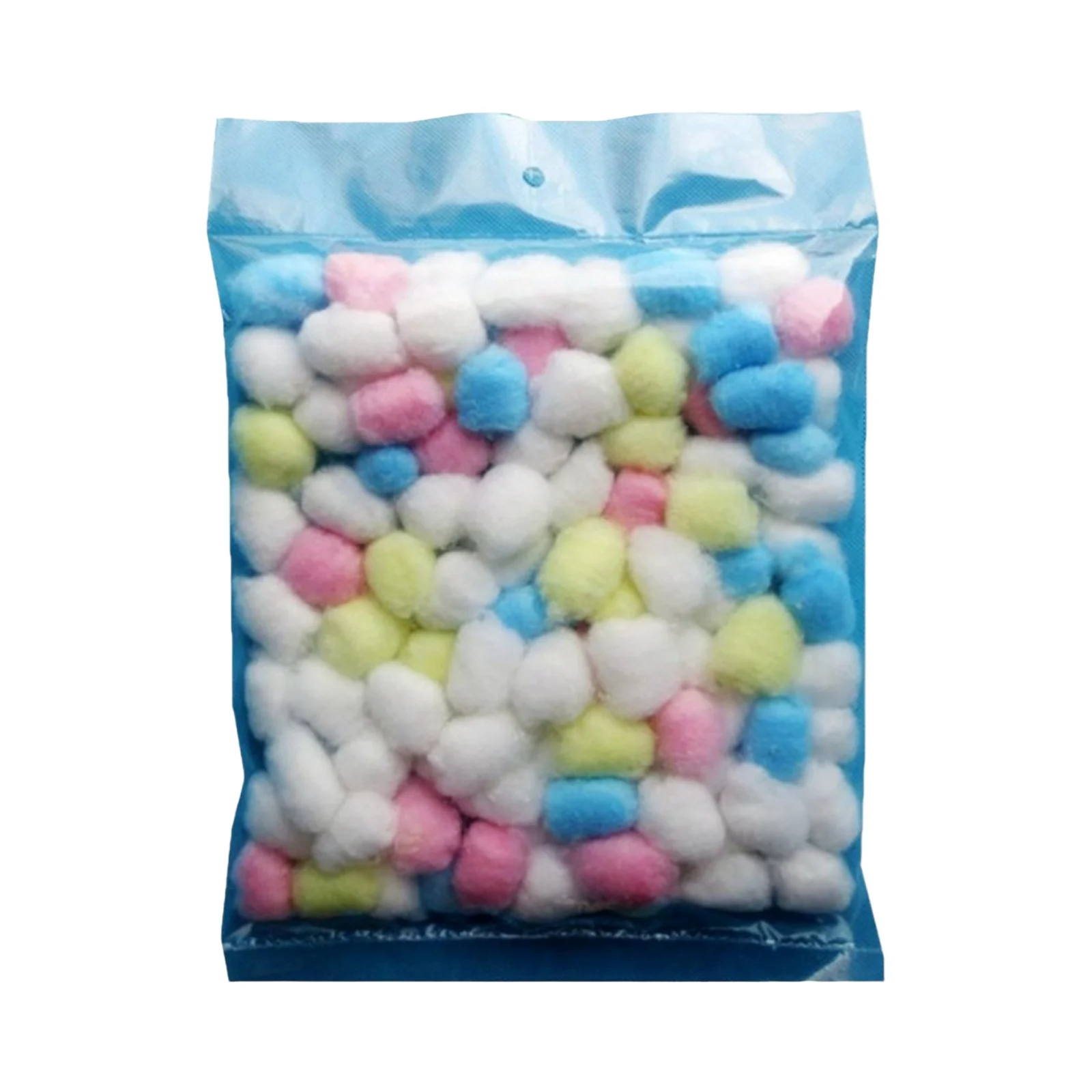 100Pcs Colorful Cotton Balls Small Animals Toys For Hamster Rat Mouse Nesting Material Winter Keep Warm House Filler Supply