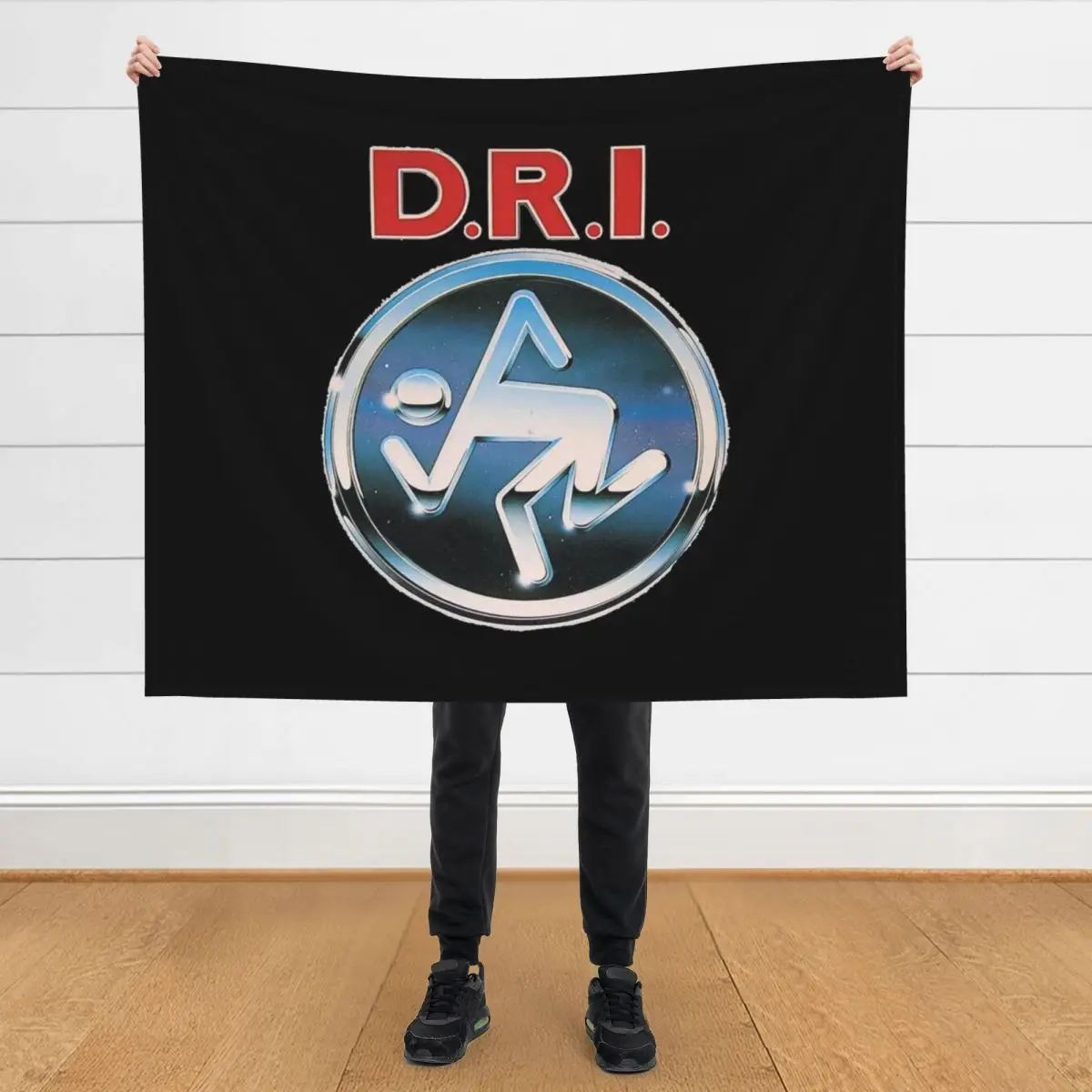 

New Artwork D.R.I Throw Blanket Furry Single christmas gifts Shaggy Blankets