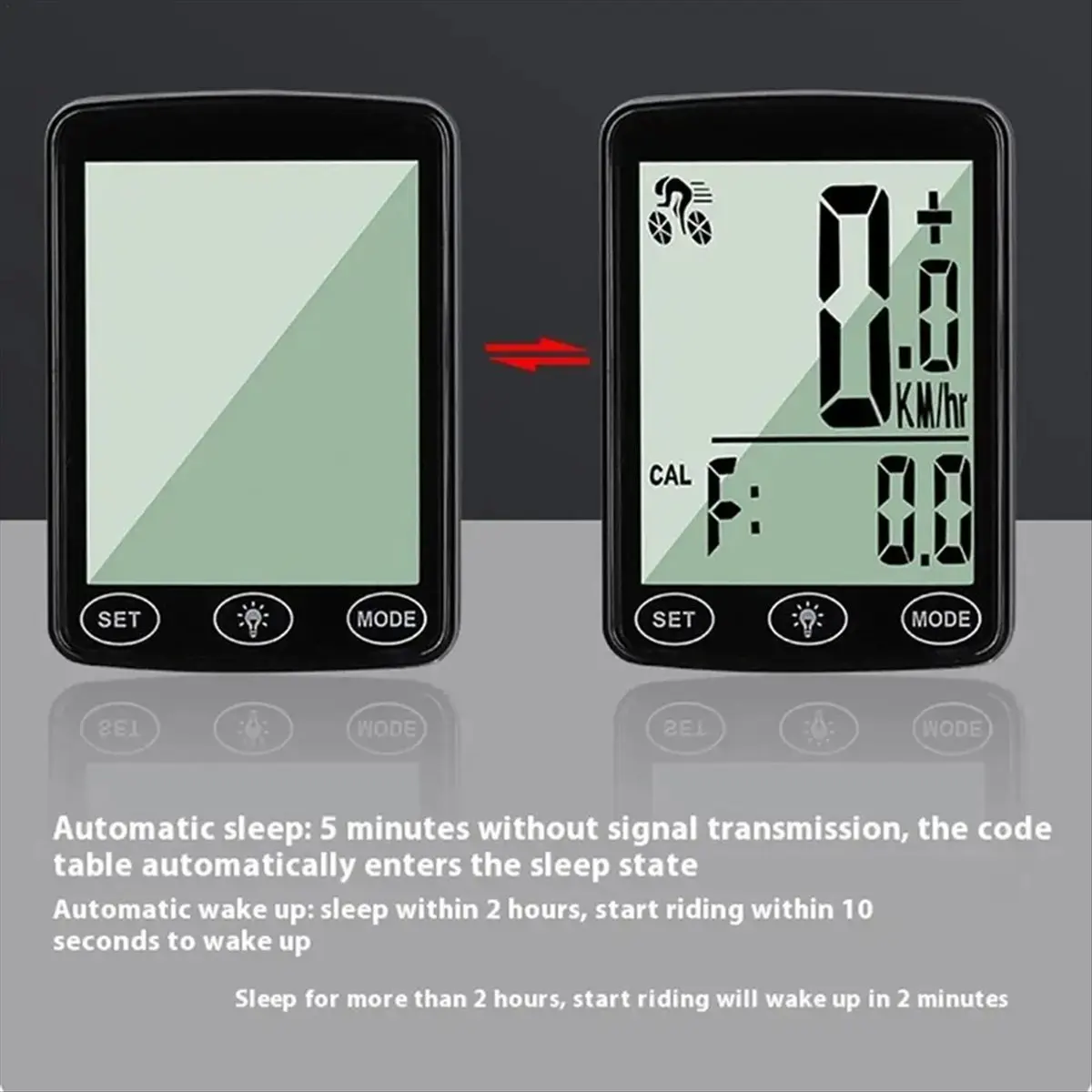 

AD10 Bicycles Speedometer Automatic Cycle Bikes Computer Wireless Speedometer Odometer Cycling Computer Speedometer