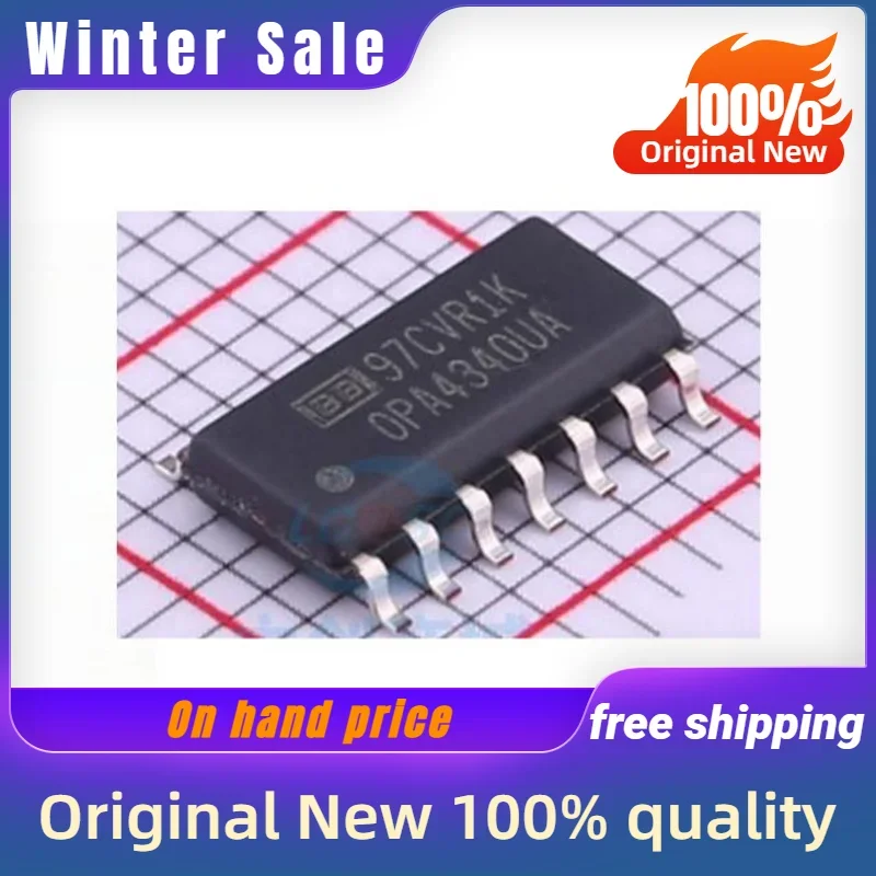 5PCS New original OPA4340 OPA4340UA SOIC-14 quality goods