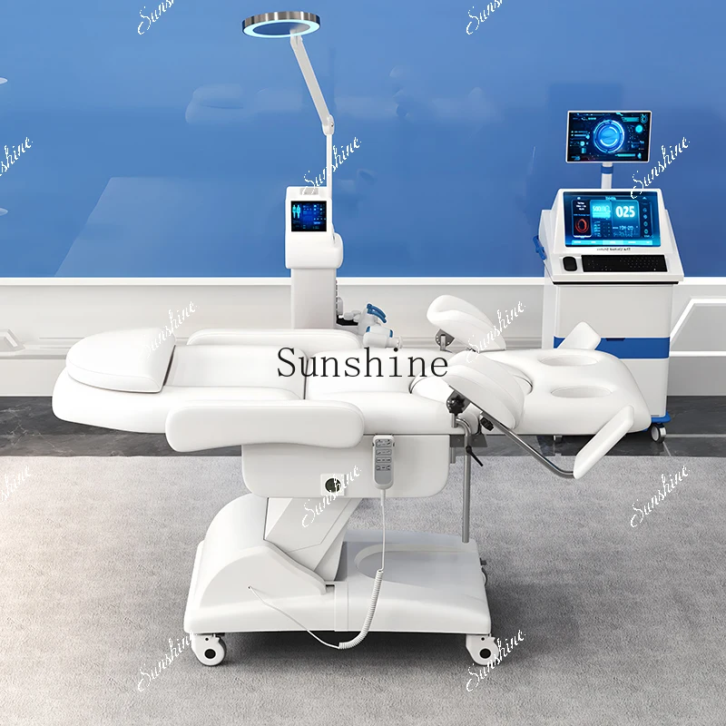 Automatic medical gynecological examination bed Private care operating bed   TF