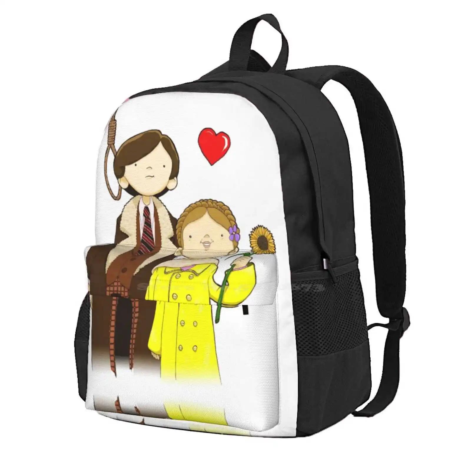 

If You Want To Sing Out Sing Out Hot Sale Schoolbag Backpack Fashion Bags Harold And Maude Love Death Movie Bud Cort Sunflower