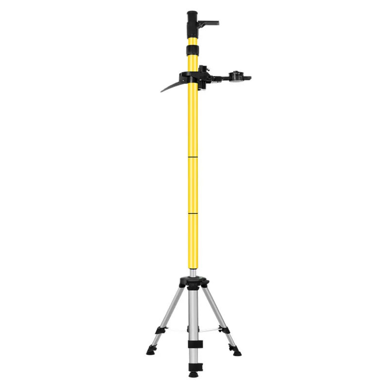 

Telescopic Pole Aluminum Alloy Adjustable Lift Extend Bracket Tripod Support For Laser Level