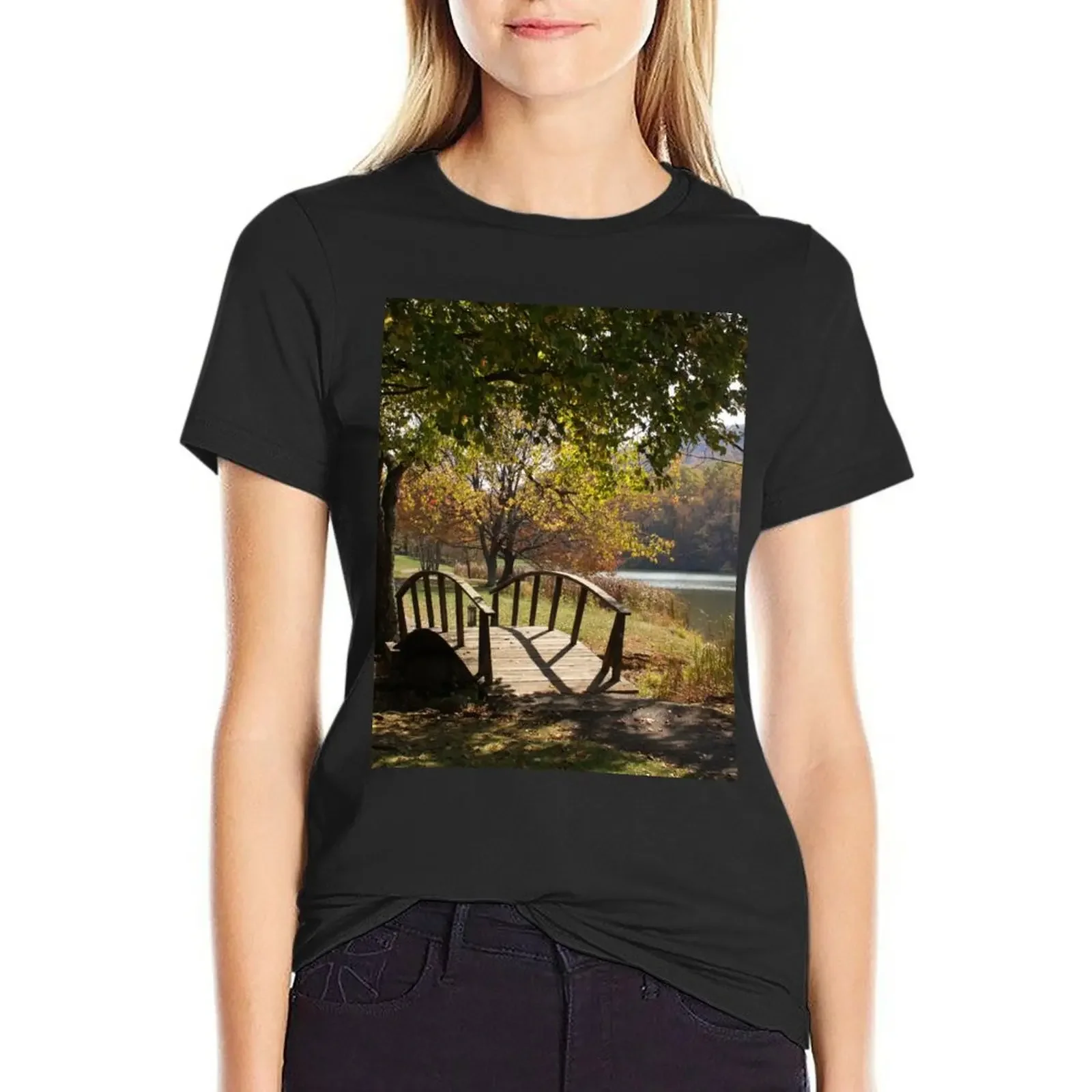 

Peaks of Otter T-Shirt plus sizes anime clothes plus size tops hippie clothes Women's tops