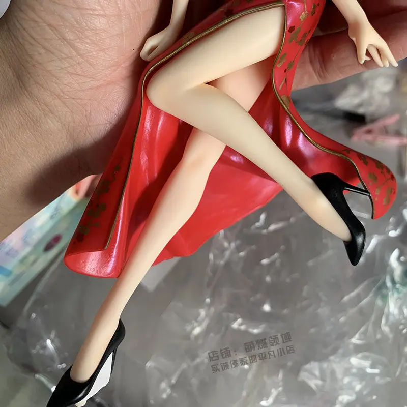

Sakurajima Mai Chinese Cheongsam 1/7 Scale Anime Figure Cute Movable Doll Desktop Ornament Room Decor Collectible Fan Gift