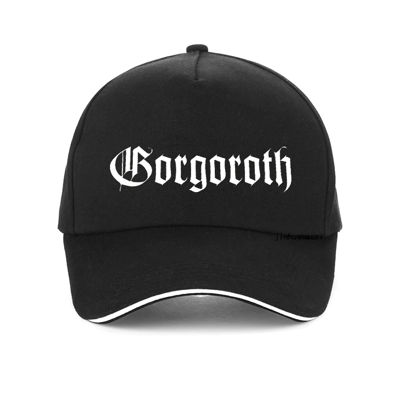 

GORGOROTH Men Rock baseball cap Thrash Black DEATH HEAVY METAL PUNK Rap Twilight of the Idols hip hop hat