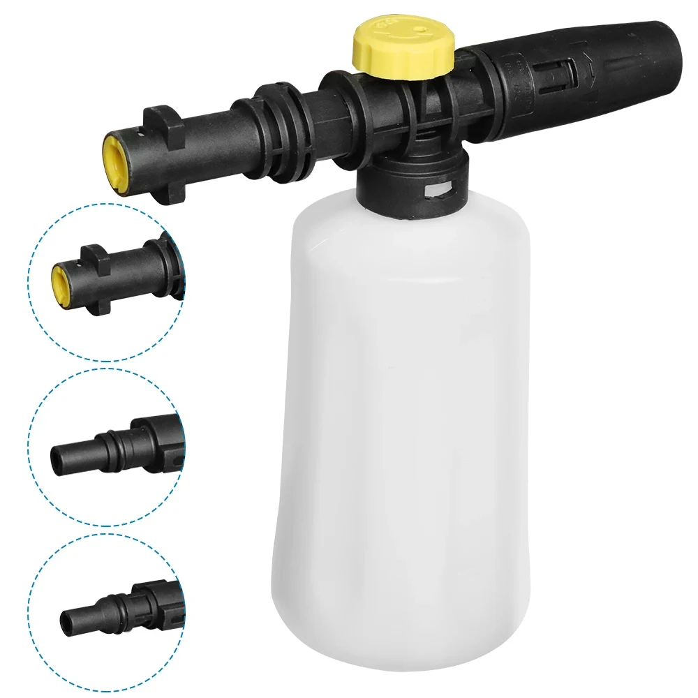 750ML Snow Foam Lance For Karcher K Series/ Lavor Car Pressure Washers Soap Foam Generator With Adjustable Sprayer Nozzle