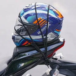 Motorcycle Straps Motorbike Holder Elastic Rubber Bands Luggage Fixing Ropes Back Seat Helmet Strip Fixed Adjustment Fix 60 90cm
