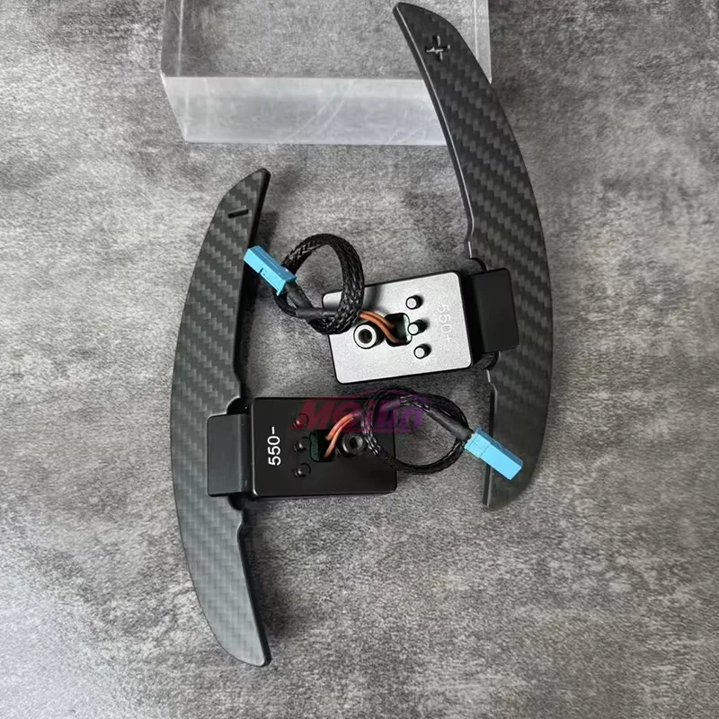 Carbon Fiber Sports Steering Wheel Upgrade Magnetic Paddle Shift for BMW M2 M3 M4 M5 - Performance Shift Paddle Modification