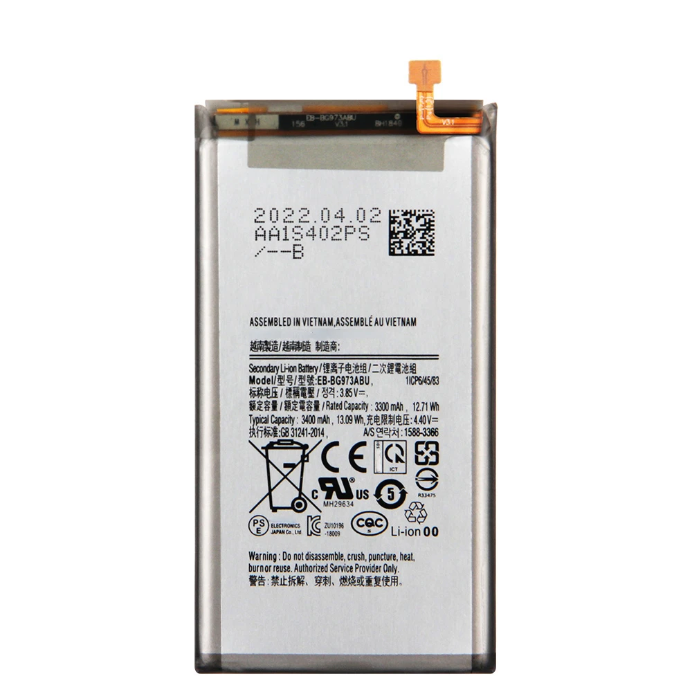 Bateria zapasowa EB-BG973ABU do SAMSUNG Galaxy S10 X SM-G9730 S10 EB-BG973ABE akumulator do telefonu 3400mAh