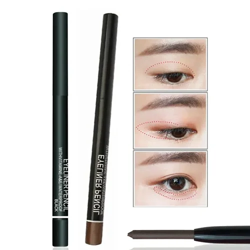 Imagen 2 del producto Lápiz Delineador de ojos resistente al agua, larga duración, secado rápido, maquillaje suave, herramientas de belleza, productos de maquillaje coreano