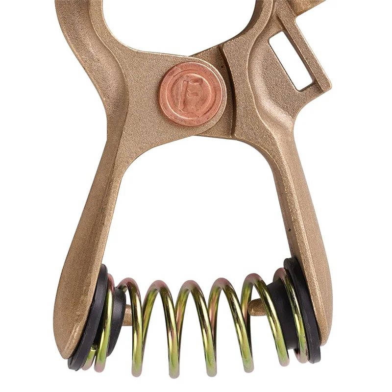 

ABMS-Brass 300-Amp T-Style For Welding Ground Earth Clamp For TIG/MIG MMA Applications- Tig Welder Use