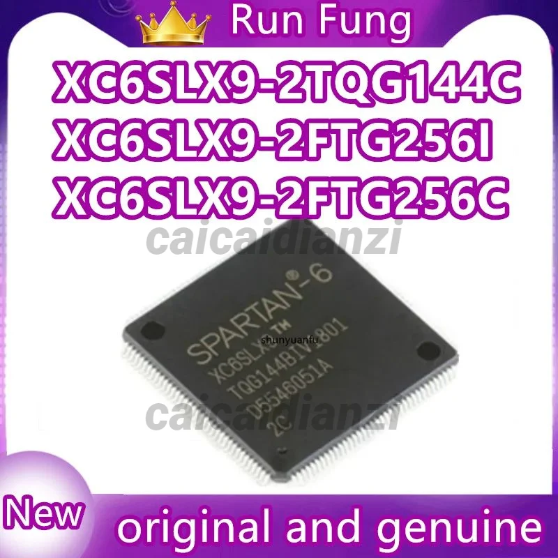 Chip IC XC6SLX9-2FTG256I XC6SLX9-2TQG144C XC2S100-5TQG144I XC6SLX9 XC6SLX9-2FTG256C XC6SLX9-2TQG144I, Nuevo y Original, 1 Unidad