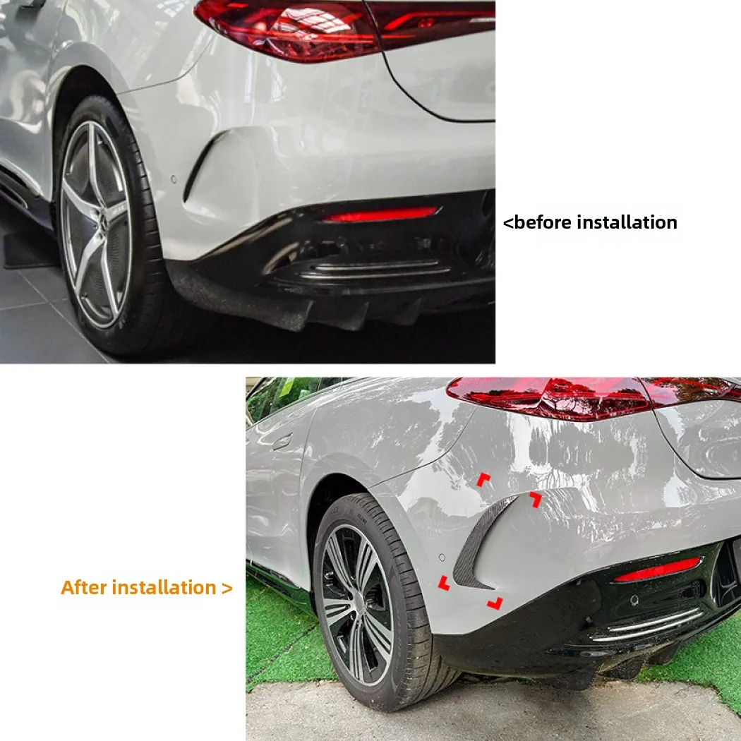 

Applicable To Mercedes-Benz EQE V295 2023 + Rear Air Knife Self-adhesive Body Sticker Car Exterior Accessories