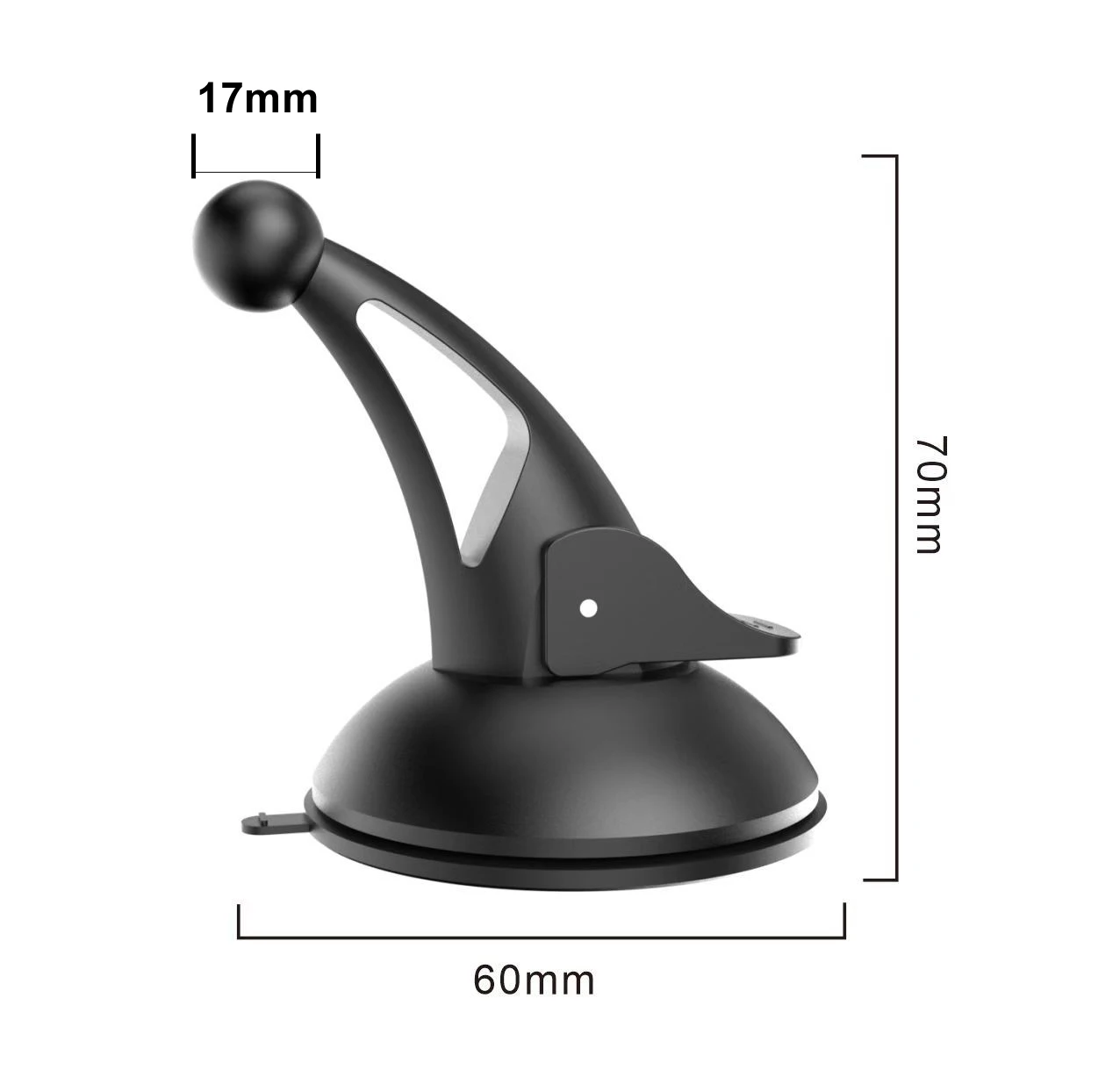 McGiLLon Universal 17mm Ball Kopf Auto Dashboard Aufkleber Basis Auto Magnetische Schwerkraft Handy Halter in Auto DVR GPS zubehör – Detail 8