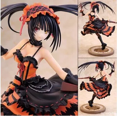 

Оригинальная подлинная TAITO DATE A LIVE 21 см Tokisaki Kurumi ПВХ фигурка Коллекция Модель игрушки Детская орнамент Кукла Qwiooe