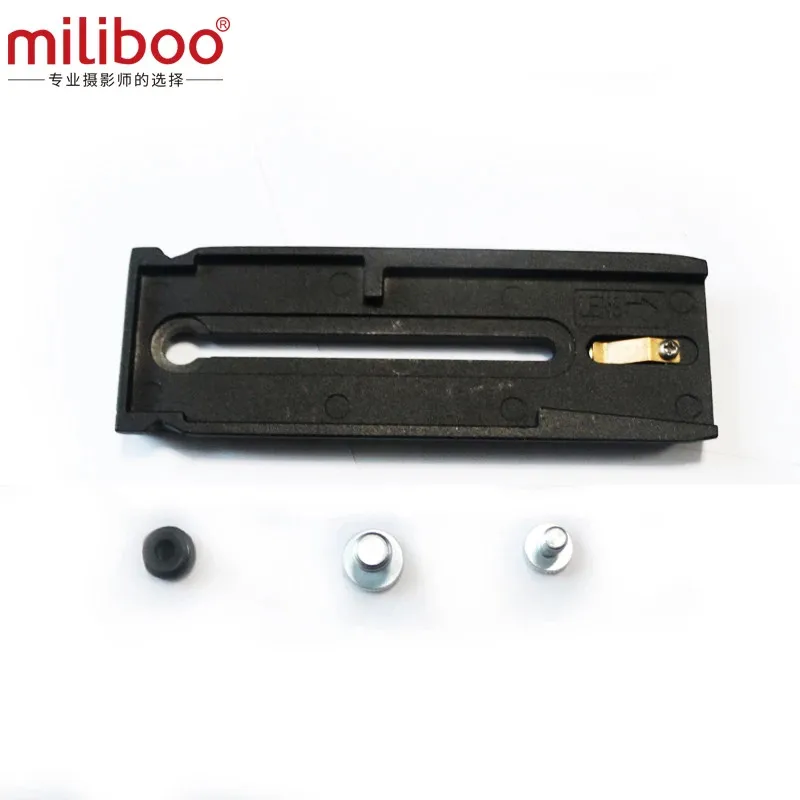 miliboo MYT806 Quick Release Plate for Camera Fluid Head Ball Tripod & Monopod Stand Length 145cm*50cm long Fast Loading Plate