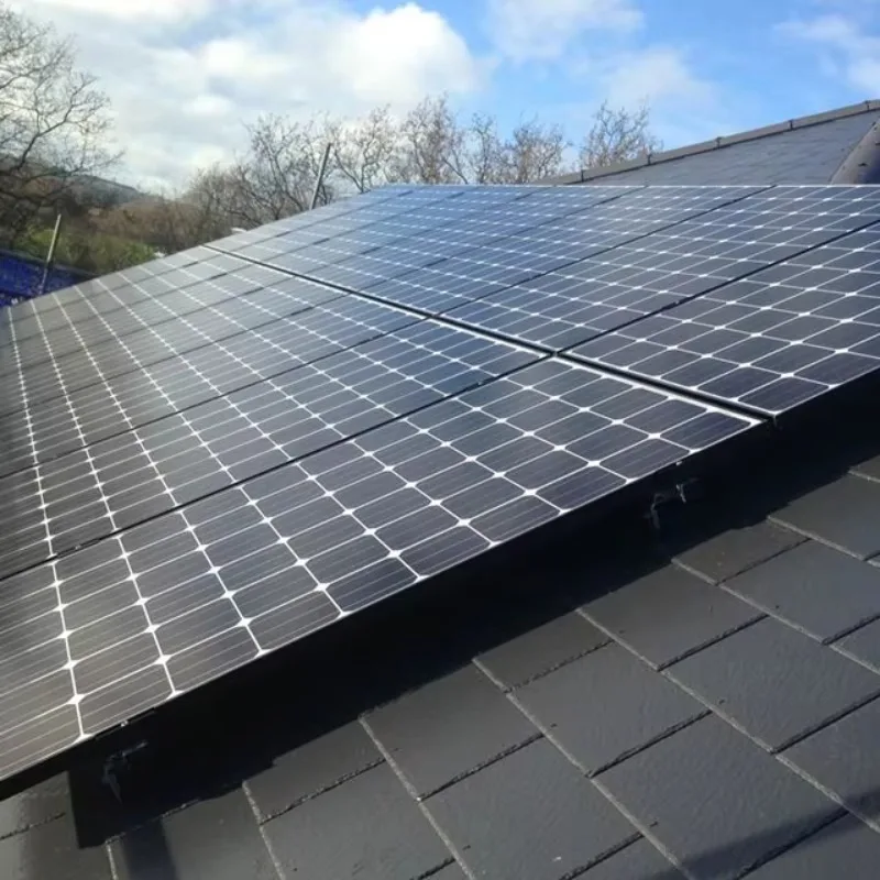 Transparent Solar Panel Pannelli Fotovoltaici Solar Plates Wholesale Price 10kw Home Energy System Solar Panel