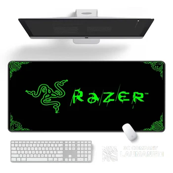 RAZER Mouse Pad Game Cabinet Non-slip Desk Mat Gaming Installation Accessories Carpet Large Computer Keyboard Mousepad Xxl Soft Rug