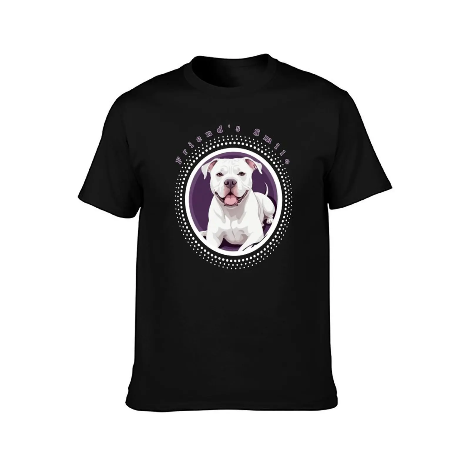 Pawfect Happiness - Dog's Grin T-Shirt Simple Print Design T-Shirt