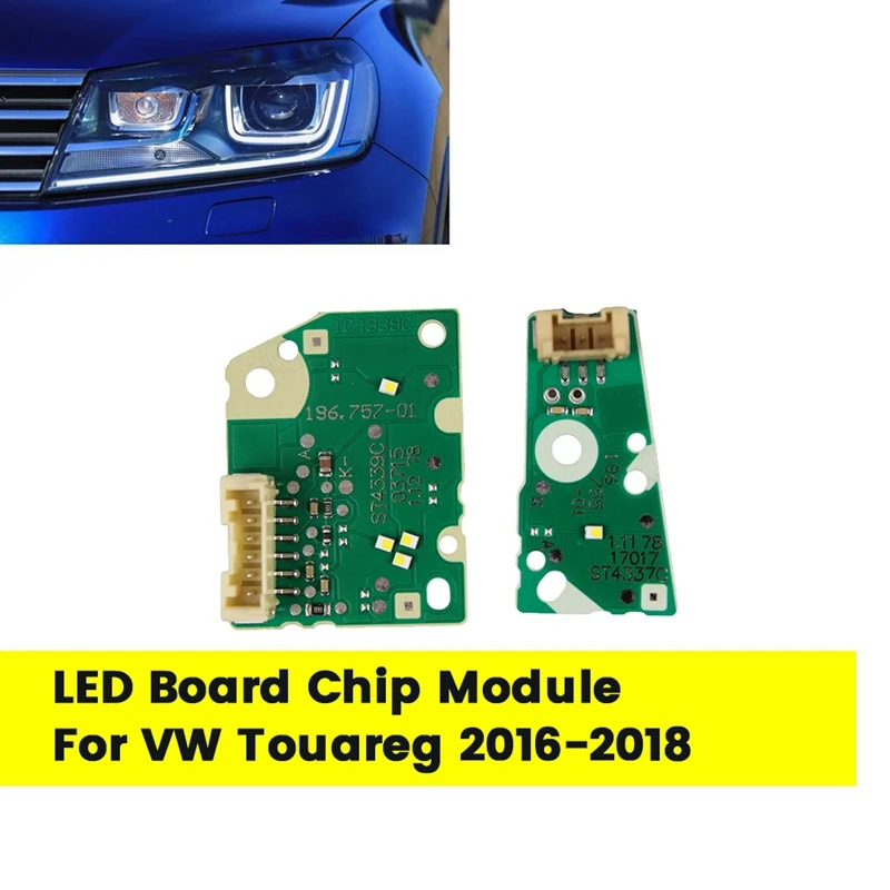 Scheinwerfer-LED-Platine Chip-Modul für Volkswagen Touareg 2011-2015 Drl-Chip-Blinker 2016 19675701-01