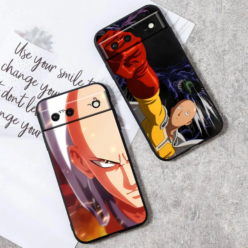 One Anime Punch Man S-Сайтама для Google Pixel 9 8 7A 7 6A 6 5A 5 4 4A XL