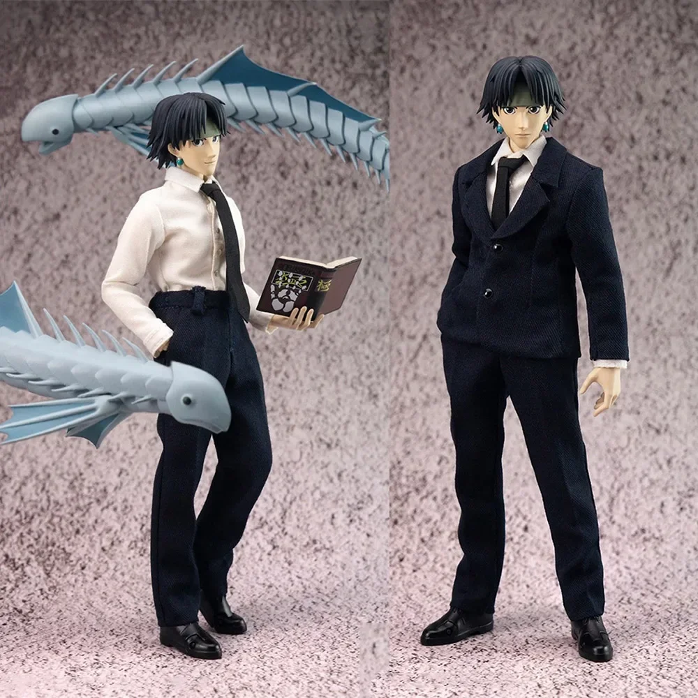 

SoloWingStudio 1/12 HUNTERxHUNTER Phantom Troupe The Troupe Leader Chrollo Lucilfer ПВХ аниме фигурки модель игрушки