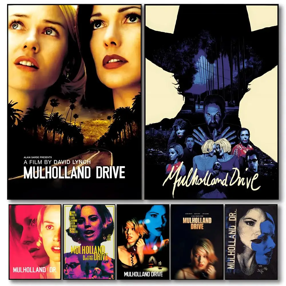 movie Mulholland Drive Poster Poster HD Printing Cozy Warm Style Home Decor Suitable for Living Room Bedroom Gift