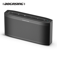 BOGASING Era S9 Pro Bluetooth Speaker, 48H Playtime Wireless Portable Speaker, 2-Channel Stereo Sound, EQ, DSP, AUX, for Indoor